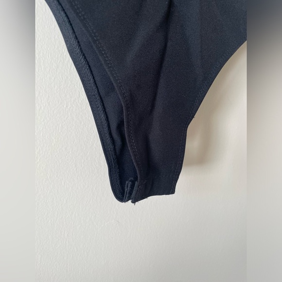 NWT Nichole Lynel The Label Bodysuit In Black - Picture 4 of 12
